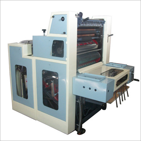 Blue Print Line Non Woven Bag Printing  Carry Bag Printing Machine