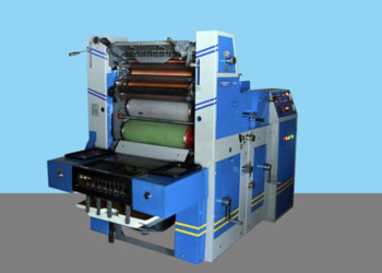Decent Print Lines Sheet Fed / Offset Offset Paper Printing Machine