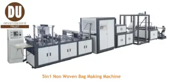 Dhani Ultratech Non woven bag making 5 in1 Non Woven Bag Making Machine