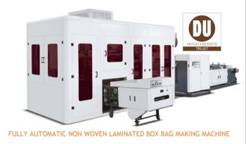 Dhani Ultratech Non woven bag making Fully automatic non woven laminated box bag making machine