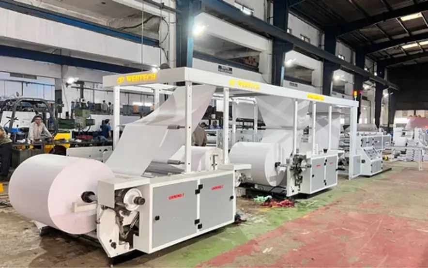 Dhani Ultratech Paper Bag Making A4 Size Copier Paper Manufacture Machine