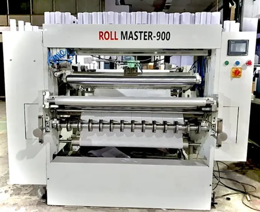 Dhani Ultratech Slitting Rewinding  Atm And Pos Thermal Roll Slitting Rewinding Machine