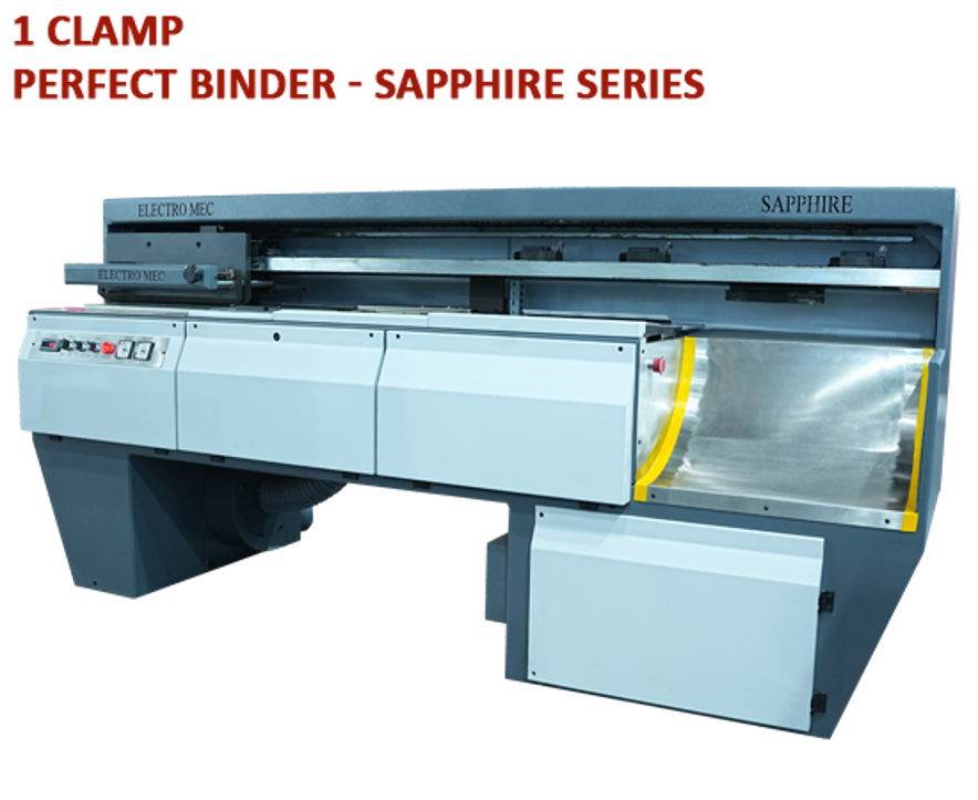 Electro Mec Perfect Binder and Gatherer 1 Clamp Perfect Binder 650 CPH