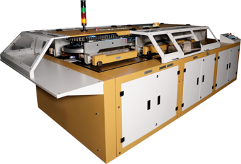 Electro Mec Perfect Binder and Gatherer 6 Clamp Perfect Binder - Diamond Series 2500 CPH