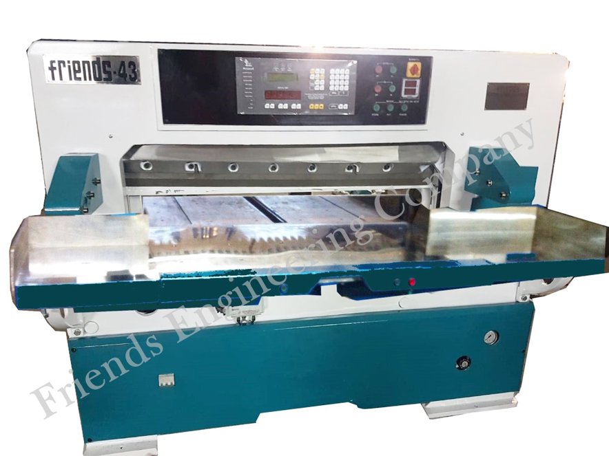 Friends Engineering Company Paper/Sheet Cutting Machines Programmable Paper Cutting Machine
