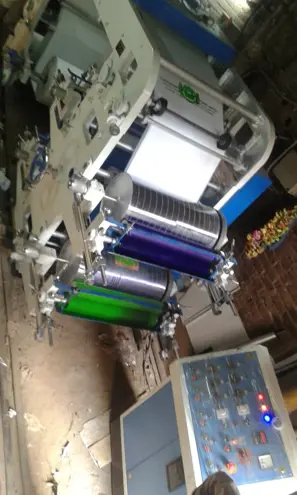 Happy Mechanical Works Flexographic equipment Double Colour Flexo Printing