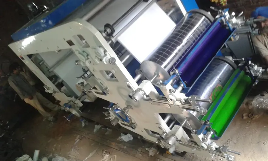 Happy Mechanical Works Flexographic equipment Double Colour Flexo Printing