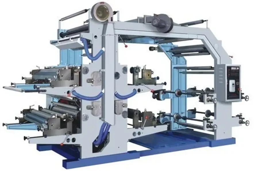Happy Mechanical Works Flexographic equipment Multi Colour Flexo Printing
