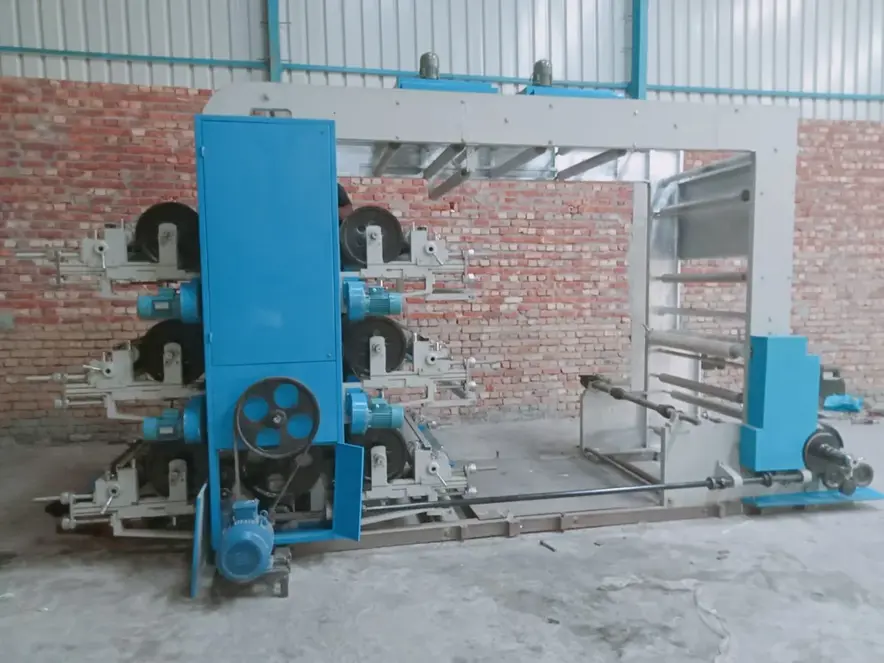 Happy Mechanical Works Flexographic equipment Non - Woven Flexo Printing Machine