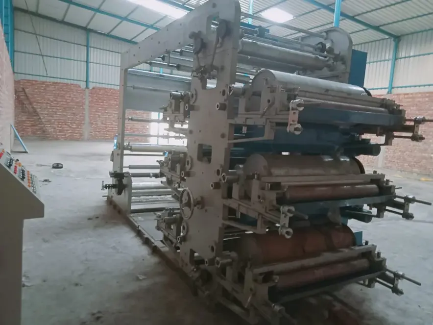 Happy Mechanical Works Flexographic equipment Non - Woven Flexo Printing Machine
