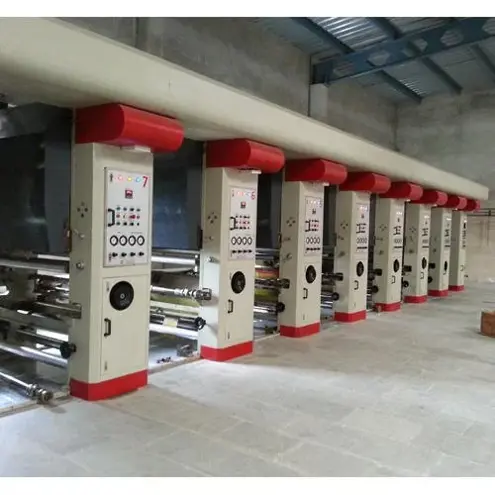 Happy Mechanical Works Gravure / Rotogravure Film Rotogravure Printing Machine