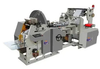 Happy Mechanical Works Paper Bag Making Food Bag Making Machine