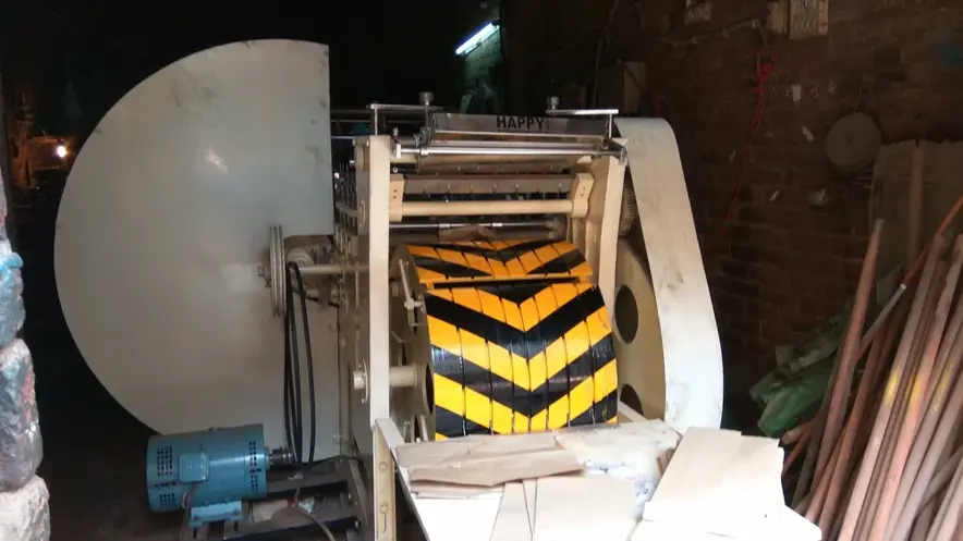 Happy Mechanical Works Paper Bag Making Paper Bag Making HMW104