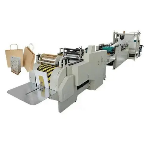 Happy Mechanical Works Paper Bag Making Satchel Bag Making Machine