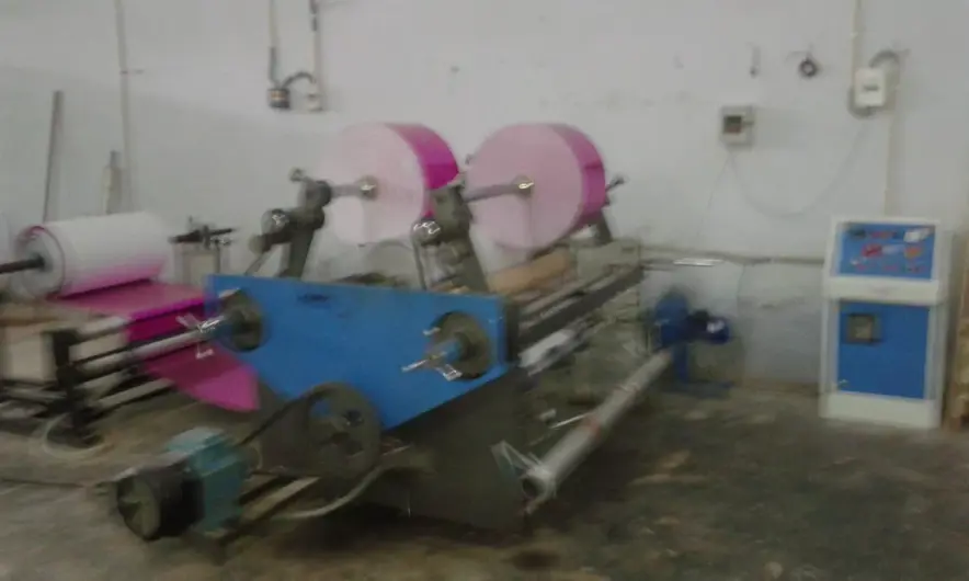 Happy Mechanical Works Slitting  Aluminium Foil Slitting Machine