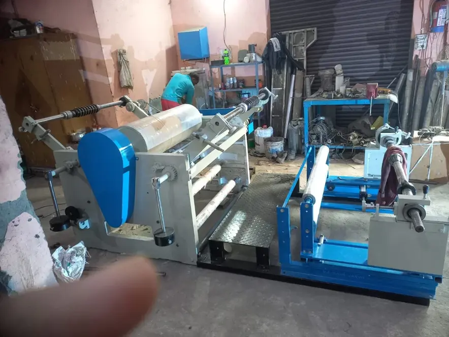 Happy Mechanical Works Slitting Rewinding  Paper Slitting & Rewinding Machine