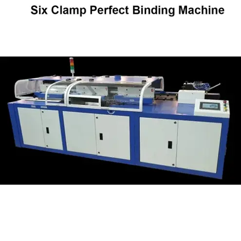 Impel Services Pvt Ltd Binding Machines Bindwel BW2500 Six Clamp Perfect Binding Machine