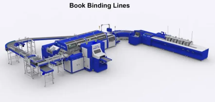 Impel Services Pvt Ltd Binding Machines Perfect Binder - Paper Gatherer - Three Knife Trimmer