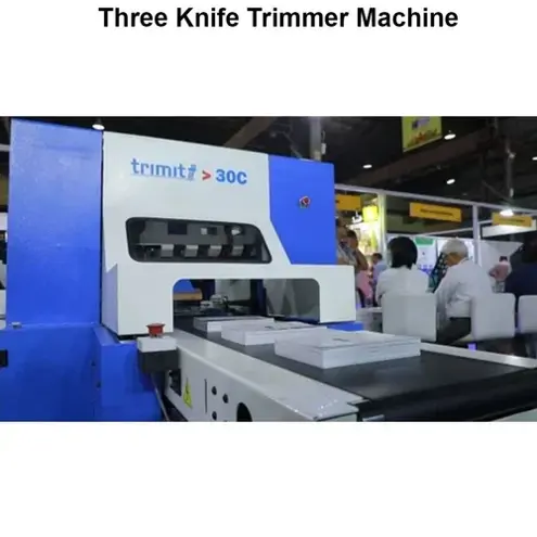 Impel Services Pvt Ltd Three Knife Trimmer Trimit 30C Three Knife Trimmer Machine