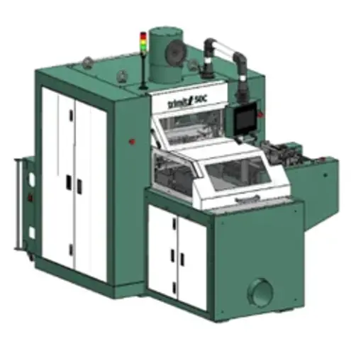 Impel Services Pvt Ltd Three Knife Trimmer Trimit 50C Three Knife Trimming Machine