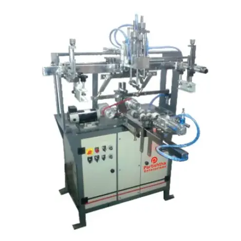 Partishtha Enterprises Round Screen Printing PE-RS 150 Deluxe Round Screen Printing Machine