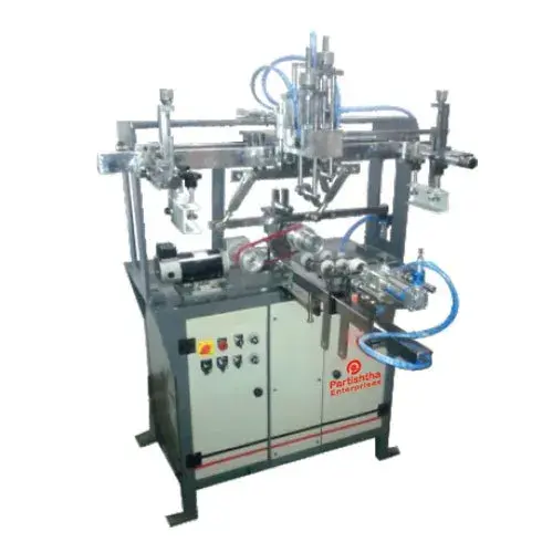 Partishtha Enterprises Round Screen Printing PE-RS 150 Deluxe Round Screen Printing Machine