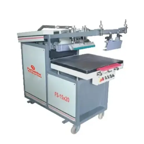 Partishtha Enterprises Round Screen Printing Wending Card Screen Printing Machine