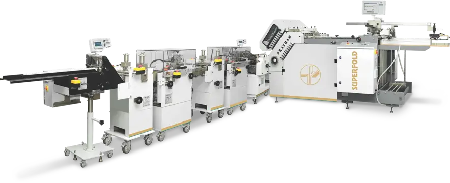 Pratham Technologies Pvt Ltd Outsert Folding Machine Pile Feeder 53