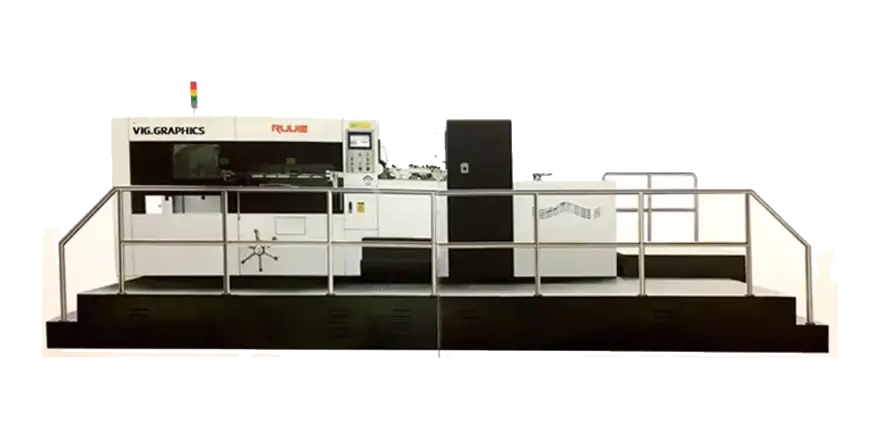 Vig Graphics Pvt Ltd Die cutting Lead Edge Feeder With Stripping – MY 1300