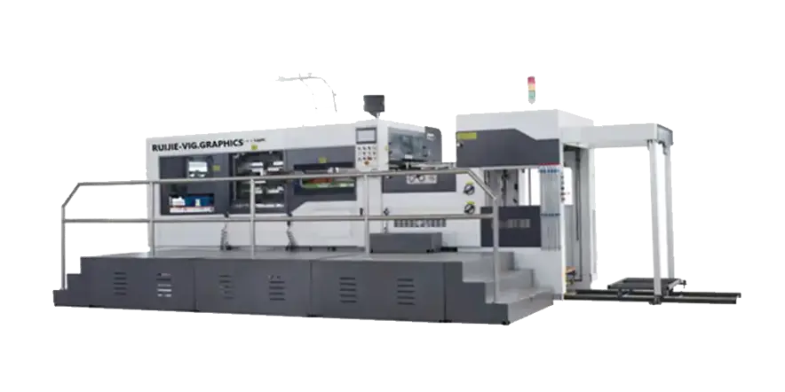 Vig Graphics Pvt Ltd Die cutting Top Feeder With Stripping – MY 1080