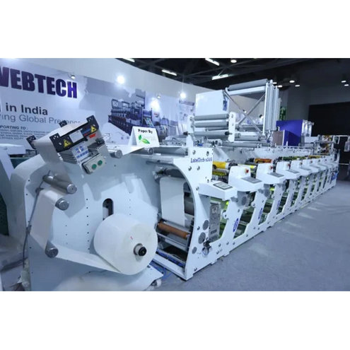 Webtech Flexo Fully Servo Controlled Narrow Web Flexographic Label