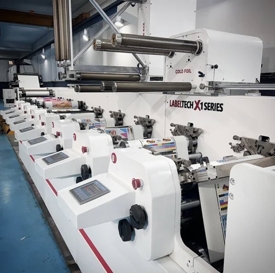 Webtech Flexo High Speed Narrow Web Flexo Lable Printing