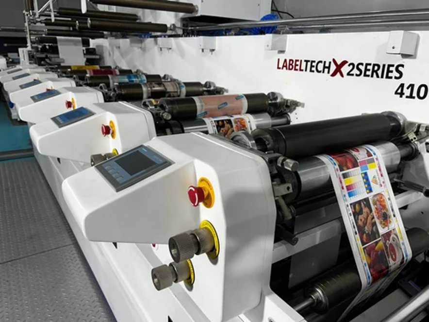 Webtech Flexo High Speed Narrow Web Flexo Lable Printing