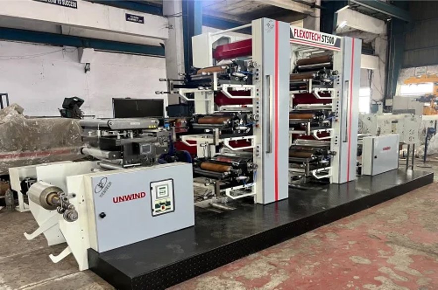 Webtech Flexo Stack Type High Quality Flexographic Printing Machine