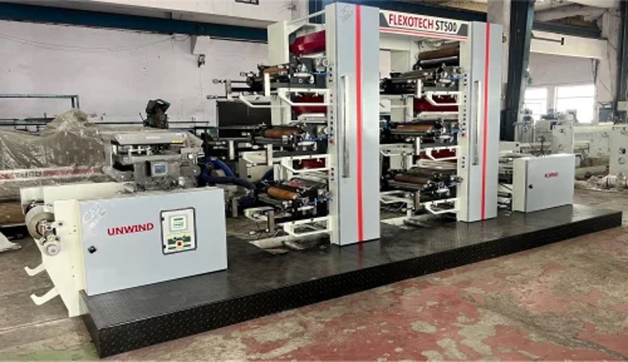 Webtech Flexo Stack Type High Quality Flexographic Printing Machine