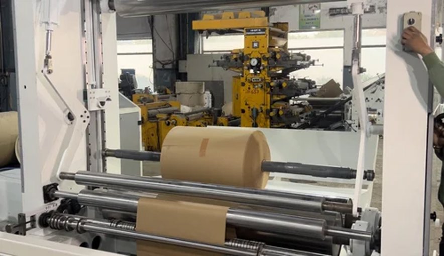 Webtech Rewinder Two Drum Slitter Rewinder Machine