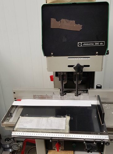 2-head drilling machines Nagel Citoborma 280 AB