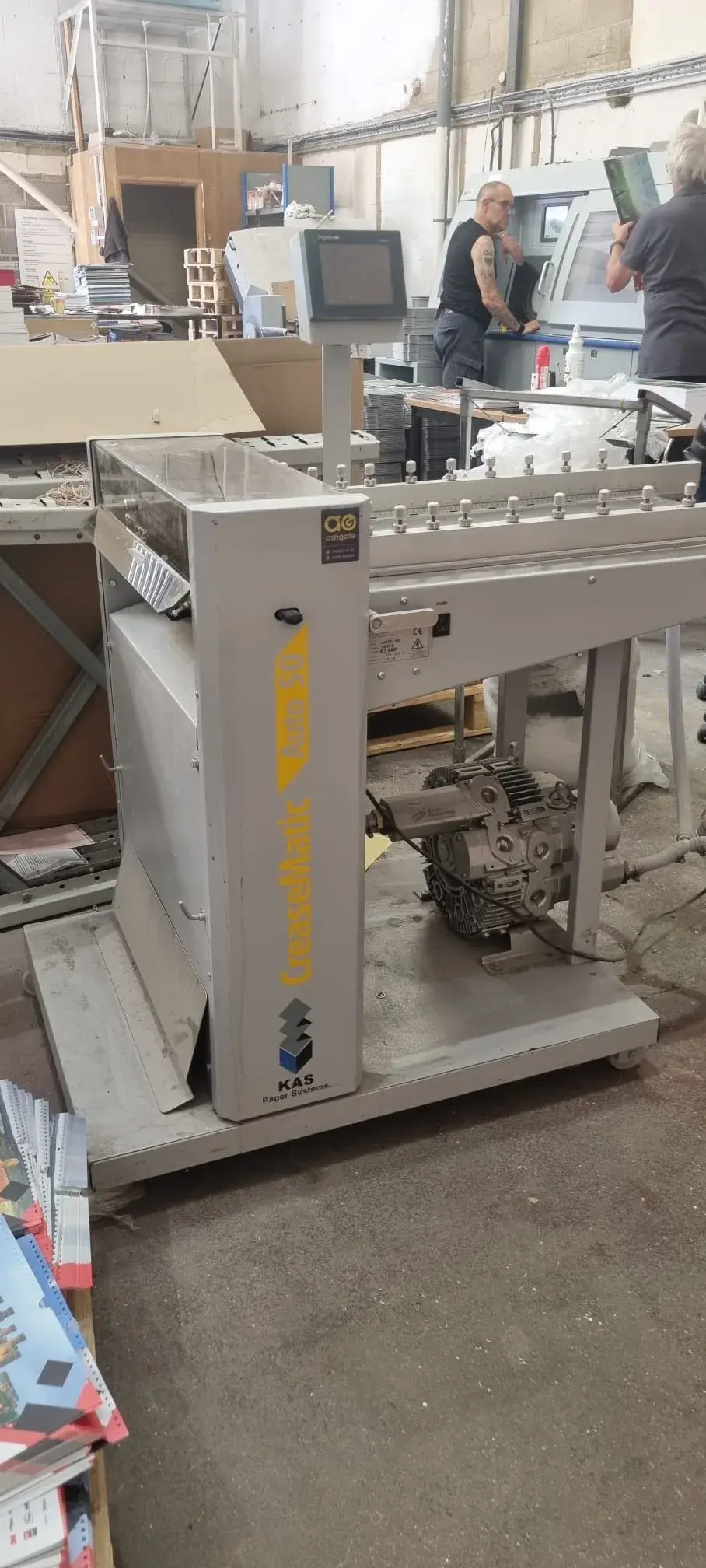 KAS AUTO 50 Finishing & Postpress, 2017, England, United Kingdom