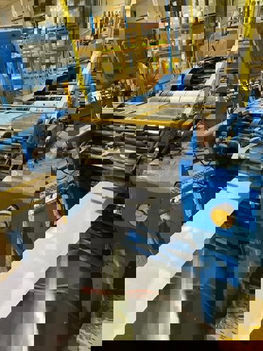 Bag making Windmoeller & Hoelscher Greaseproof Machine