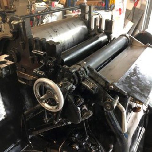  Book printing Heidelberg OHT GT