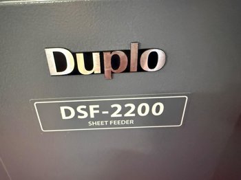 Duplo System 3500 Post Press, 2013, Hampshire, United Kingdom