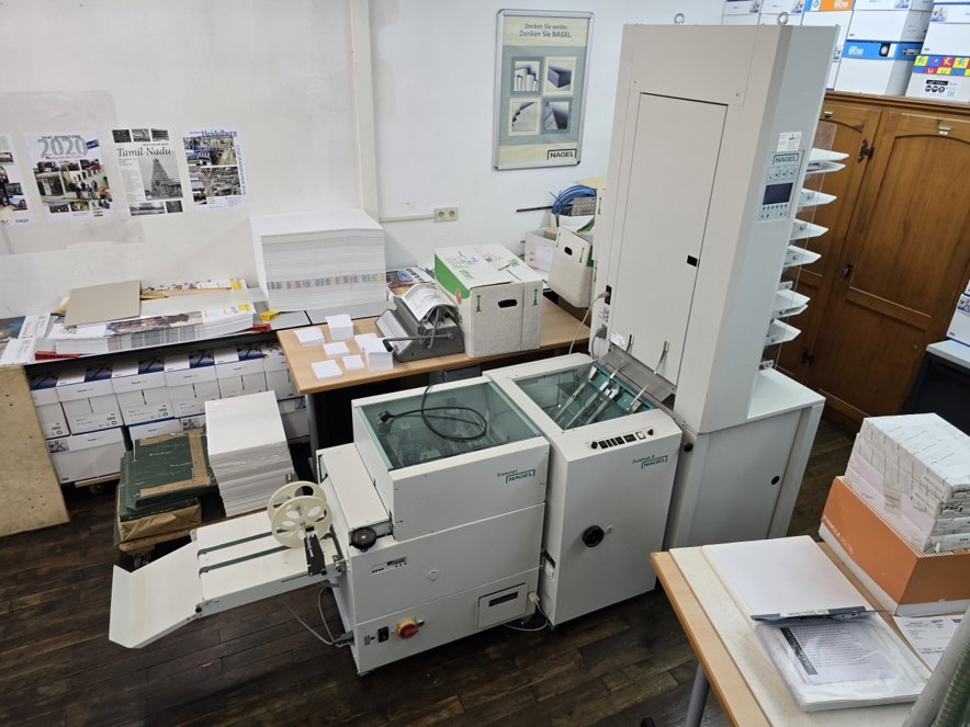 Booklet machines Nagel S8 - Foldnak 8