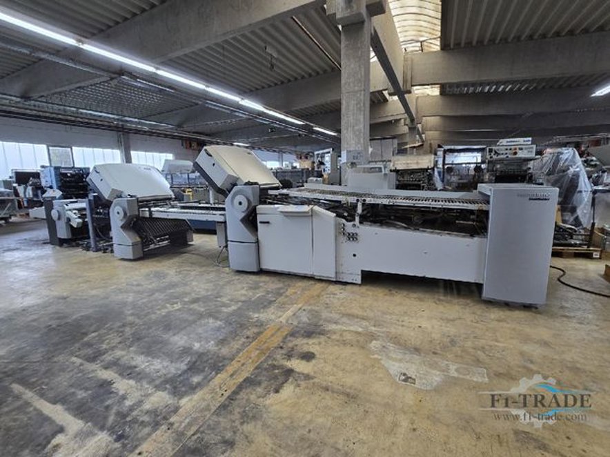 Buckle Folding Machine Heidelberg  Stahlfolder TH82/6-6
