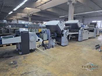 Buckle Folding Machine Heidelberg  Stahlfolder TH82/6-6
