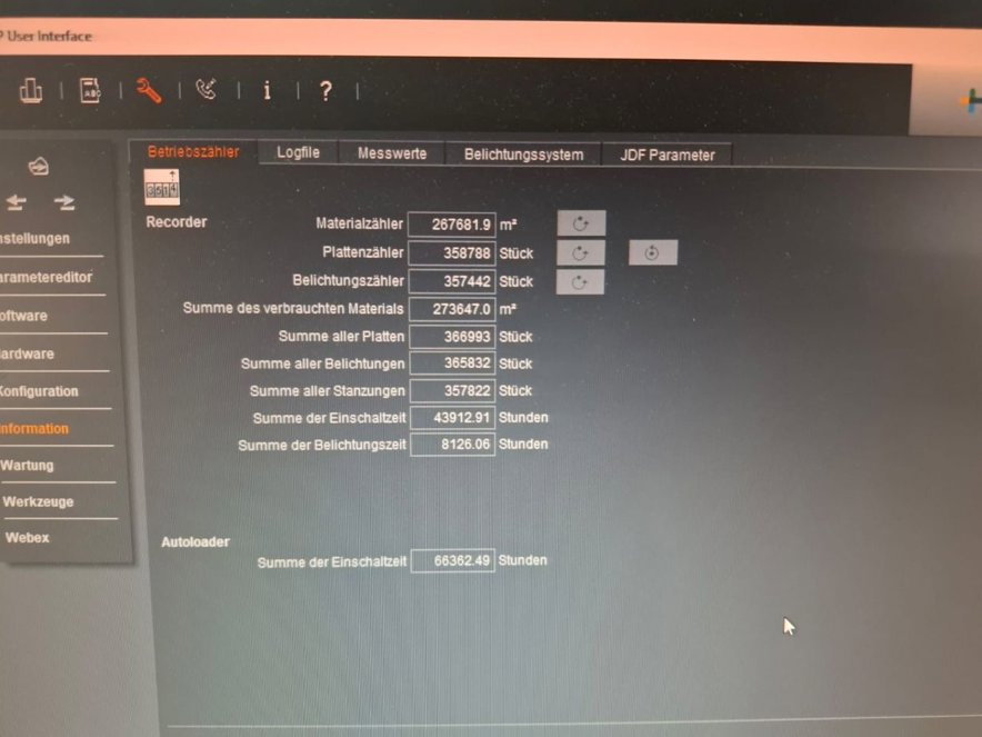 CTP systems Heidelberg Suprasetter 105