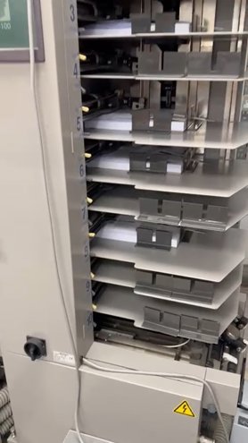 Collating and inserting lines Horizon VAC 100a