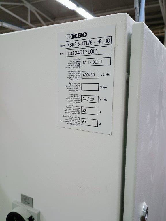 Combination Folding Machine MBO K8 RS S-KTL/6 - FP 130