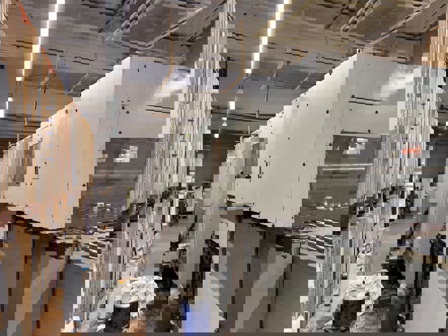 Die-cutters- automatic and handfed Bobst SP 102 E