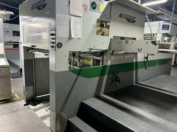 Die cutting Bobst SP 102 Evoline