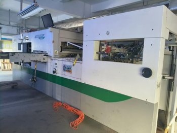 Die cutting Bobst SP EVOLINE 102-E